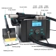 Quick 8786D+ 2-in-1 Soldering Iron Hot Air Gun Lead-free Smart Digital Display Rework Station