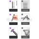 Luban DF-1 Precision Magnetic Flexibly Switch Four Heads Screwdriver Pen