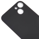 Back Glass For iPhone 15 Plus - Black
