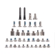 Replacement for iPhone 14 Pro Complete Set Screws and Bolts(Random Color Delivery)