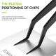 LUOWEI IS-20 3D Tweezers for IC Chips Soldering Repair