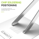 Luowei IS-30 Anti-slip Motherboard Layered Tweezers for Motherboard Chip Soldering