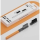 Wylie Aluminum Alloy Steel Brush & Frim Bristies Brush (2 in 1)