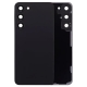 For Samsung Galaxy S23 Plus SM-S916 Back Cover With Adhesive & Camera Lens- Phantom Black (No Logo)