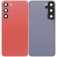 For Samsung Galaxy S23 Plus SM-S916 Back Cover With Adhesive & Camera Lens- Orange (No Logo)