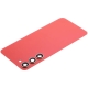For Samsung Galaxy S23 Plus SM-S916 Back Cover With Adhesive & Camera Lens- Orange (No Logo)