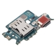 For Samsung Galaxy S22 Charging Port Board With Sim Card Reader (S9010) (Dual Sim Version)