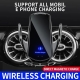 15W Car Wireless Charger Magnetic Auto Car Mount Phone Holder