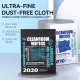 Luowei Dust-free Microfiber Industrial Wiping Cloth 400pcs