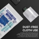 Luowei Dust-free Microfiber Industrial Wiping Cloth 400pcs