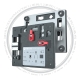 Mijing K33 Pro Face IC Repair Fixture Holder for iPhone X-15 Pro Max