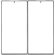 (2in1) Front Glass With OCA For Samsung Galaxy S23 Ultra 5G OEM