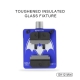 Mijing GK12 Mini Toughned Insulate Glass Fixture