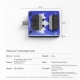Mijing GK12 Mini Toughned Insulate Glass Fixture