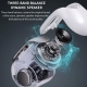V12 White Bluetooth 5.3 Wireless Headphones Ear Clip Headphones Open Headsets