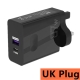 87W Fast Charging Adapter - Black