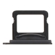 Dual SIM Card Tray for iPhone 16/16 Plus - Black