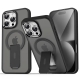 Acrylic Hybrid TPU MagSafe Holder Case For IPhone 16/16Plus/16Pro/16ProMax