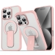Acrylic Hybrid TPU MagSafe Holder Case For IPhone 16/16Plus/16Pro/16ProMax