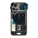 Back Glass w/ Camera Lens / Steel Plate / Wireless NFC Charging MagSafe Magnet / Flashlight Flex for iPhone 15 Plus - Green