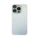 For iPhone 15 Pro Back Glass Panel With Magsafe Magnet-White Titanium