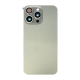 For iPhone 15 Pro Max Back Glass Panel With Magsafe Magnet-Natural Titanium