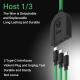 2UUL PW02 iOS+Android Power Cable For iPhone 7 to 16Pro Max / Android