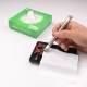 (100 Pack) 2UUL 10x10cm Microfiber Cleaning Wiper Antistatic Dust-Free Cloth