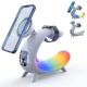 15W Wireless Fast Charge Device With Lamp & Speaker & Clock