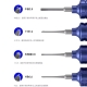 Mechanic Blue Armor 4in1 Precision Screwdriver Set