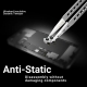 2UUL TW31 Ultrahard insulative Ceramic Tweezer for Precise Phone Board Repair