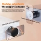 Double Sided Magnetic Holder Vacuum Suction Folding Stand For iPhone/ Android/ Car