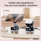 Double Sided Magnetic Holder Vacuum Suction Folding Stand For iPhone/ Android/ Car