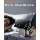 Qi2 15W 3-in-1 Magnetic Wireless Charger CubeTrick-X For iPhone 12-16 Series/ AirPod/ IWatch