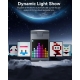 6-in-1 Magnetic Wireless Charger Pixel Art Bluetooth Speaker with LED Display Digital Alarm Clock