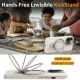 For iPhone 13 Pro Max Liquid Silicone MagSafe Magnetic Phone Case with Ring Holder(Antique White)