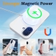 For iPhone 16 Plus Liquid Silicone MagSafe Magnetic Phone Case with Ring Holder(White)