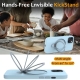 For iPhone 13 Liquid Silicone MagSafe Magnetic Phone Case with Ring Holder(Sky Blue)