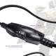 Yesido EK01 Head-mounted RGB Gaming Wired Earphone with Microphone(Black)