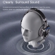 Yesido EK01 Head-mounted RGB Gaming Wired Earphone with Microphone(Black)