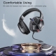 Yesido EK01 Head-mounted RGB Gaming Wired Earphone with Microphone(Black)