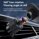 Yesido C252 Car Vent Rotatable Hook Clip Magnetic Bracket Phone Holder(Black)