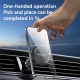 Yesido C252 Car Vent Rotatable Hook Clip Magnetic Bracket Phone Holder(Black)