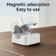 (4 Pack) Yesido C216 Cable Organizer Magnetic Desk Cable Clips Management Phone Cord Keeper(White)