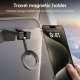 Yesido C298 Portable Travel Magnetic Phone Holder Zinc Alloy Adjustable Cellphone Bracket(Black)