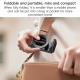 Yesido C298 Portable Travel Magnetic Phone Holder Zinc Alloy Adjustable Cellphone Bracket(Black)