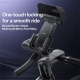 Yesido C331 Bicycle Phone Holder with Sunshade Bike Handlebar Phone Mount(Black)