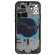 Back Housing For iPhone 12 (Black) (Original Pull) (Grade A)