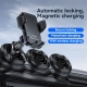 Yesido C312 Auto Alignment 15W Wireless Charging Air Outlet Car Holder(Black)