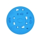 TE-707 Microscope Disk CPU Chip Insulation Pad for iPhone X to 14PM